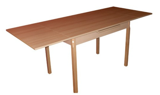 Villás II. nagyobbitható asztal laminált 80x120/200