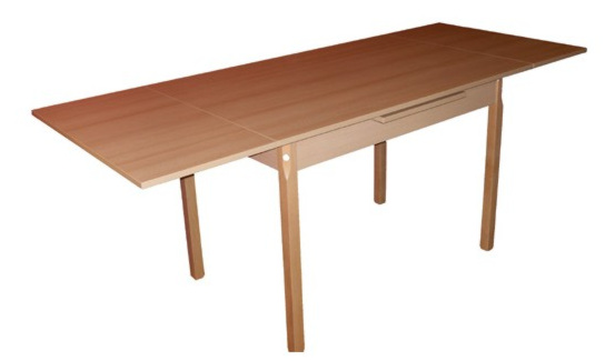 Villás III. nagyobbitható asztal  laminált 70x110/170
