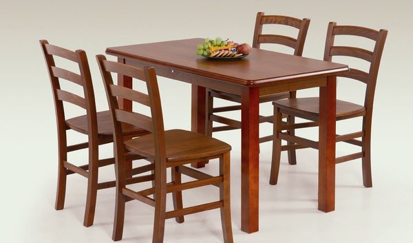 Dinner nagyobbítható asztal antik cseresznye, 68x120/158