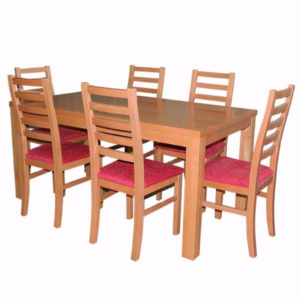 Ámor - Viki étkezőgarnitúra (1 asztal   6 szék)