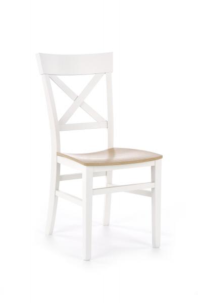 Tutti faüléses szék fehér, méztölgy
