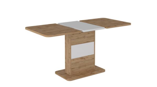 Smart nagyobbítható asztal wotan tölgy-fehér, 70x105/140