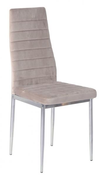 AS 101 króm fémvázas kárpitozott szék