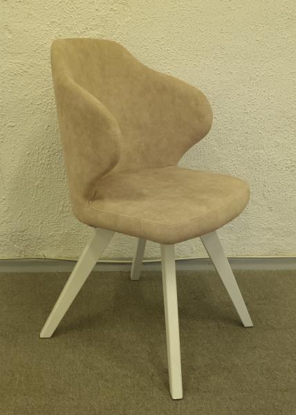 Melanie kárpitozott szék, étkezőszék, Amour 5504, fehér